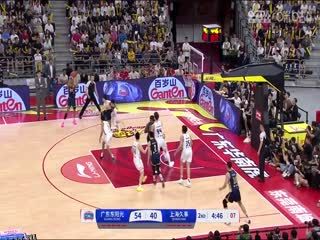 CBA季后赛12进8 广东东阳光VS上海久事 20250411 海报