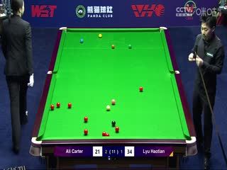 斯诺克 阿里·卡特6-2吕昊天 20231014 海报