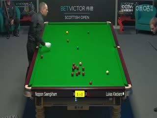 2023斯诺克苏格兰公开赛 卢卡斯·克莱克斯1-4诺鹏·桑坎姆 20231212 海报