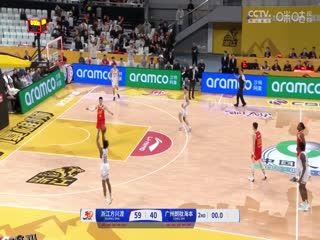 CBA常规赛第25轮 浙江方兴渡VS广州朗肽海本 20250101 高清海报