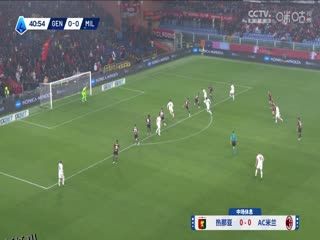 意甲联赛 热那亚VSAC米兰 20250506 海报