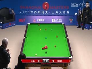 斯诺克 约翰·希金斯6-0邓壕辉 20230911（李照） 海报