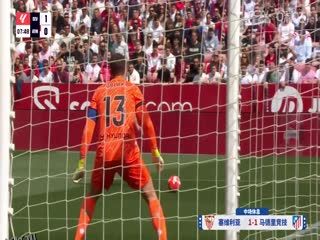 西甲联赛 塞维利亚VS马德里竞技 20250406 海报