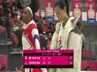 WCBA常规赛B组 厦门环东文旅VS河南豫光金铅 20250206 高清海报