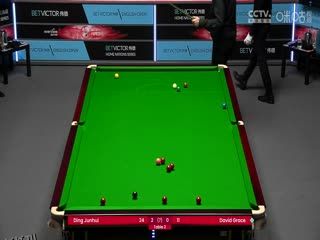 斯诺克 丁俊晖4-1大卫·格雷斯 20231003（李照） 海报