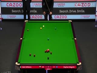 斯诺克 斯蒂芬·马奎尔2-4马克·威廉姆斯 20230926 海报