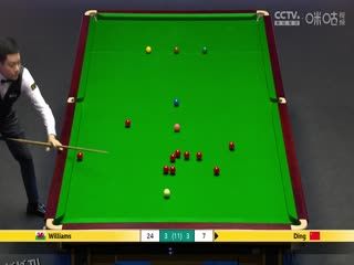 2023斯诺克英锦赛四分之一决赛 马克·威廉姆斯5-6丁俊晖 20231201 海报