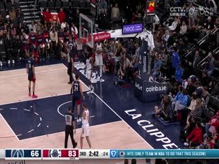 NBA常规赛 奇才VS快船 20250124 高清海报