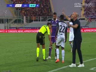 意甲 佛罗伦萨vs莱切 20230827 海报