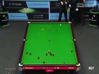 斯诺克 乔丹·布朗4-1尼尔·罗伯逊 20231023 海报