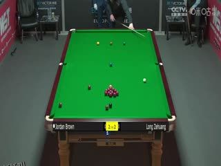 2023斯诺克德国大师赛资格赛 乔丹·布朗5-4龙泽煌 20231220 海报