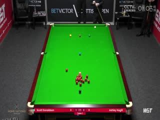 斯诺克苏格兰公开赛资格赛 斯科特·唐纳森4-3阿什利·赫吉尔 20231101 海报