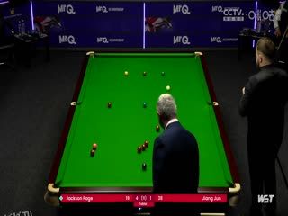 2023斯诺克英锦赛资格赛 杰克逊·佩吉4-6江俊 20231119 海报
