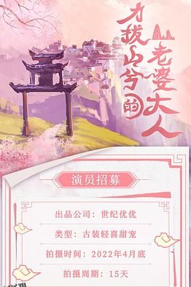 力拔山兮的老婆大人 海报