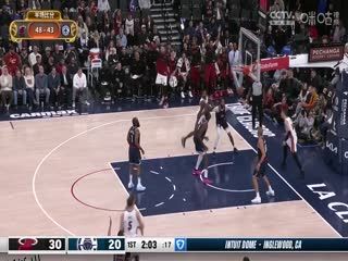 NBA常规赛 热火VS快船 20250114 高清海报