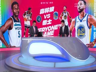 NBA常规赛 森林狼VS勇士 20231113 海报