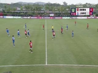 中国足协U21联赛 成都蓉城VS上海申花 20241211 海报