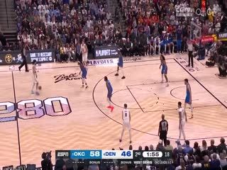 NBA季后赛 雷霆VS掘金 20250516 海报