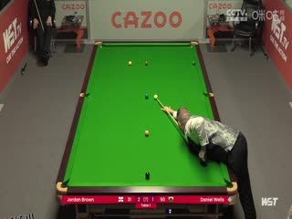 斯诺克 乔丹·布朗3-4丹尼尔·威尔斯 20230818 海报