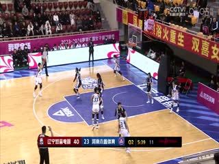 WCBA常规赛 辽宁双喜电器VS河南垚鑫体育 20231212 海报