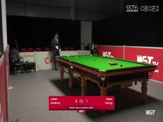 斯诺克 勒克莱尔4-2迪恩·杨 20230819 海报