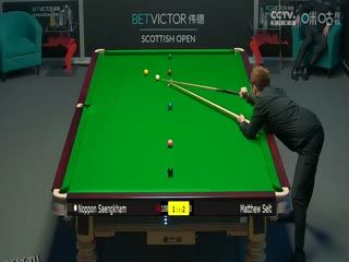 2023斯诺克苏格兰公开赛 诺鹏·桑坎姆4-3马修·塞尔特 20231214 海报