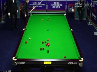 斯诺克 吕昊天5-2张安达 20231012 海报