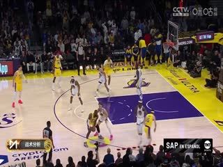 NBA常规赛 勇士VS湖人 20250404 海报