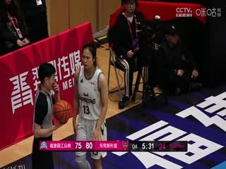 WCBA常规赛A组 福建晋江众腾VS东莞新彤盛 20241213 海报