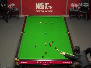 斯诺克 马克·艾伦6-2马海龙 20230921（李照） 海报