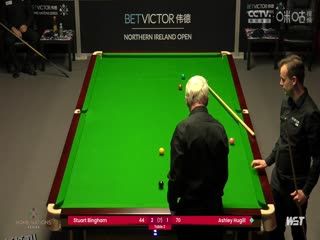 斯诺克 斯图尔特·宾汉姆4-3阿什利·赫吉尔 20231020 海报