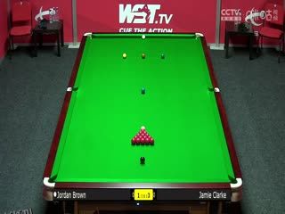 2023斯诺克英锦赛资格赛 乔丹·布朗4-6詹姆·克拉克 20231121 海报