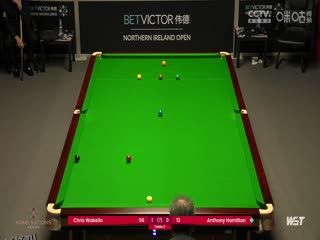 斯诺克 克里斯·沃克林4-0安东尼·汉密尔顿 20231018 海报