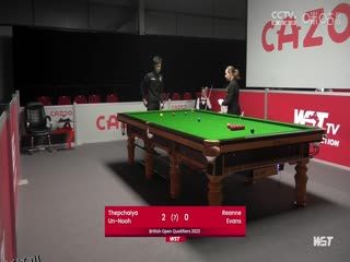 斯诺克 塔猜亚·乌诺4-0瑞安·埃文斯 20230819（李照） 海报