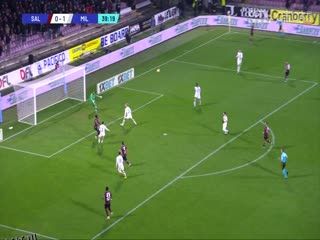 意甲 萨勒尼塔纳vsAC米兰 20231222 海报