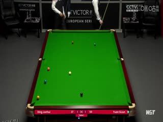 2023斯诺克德国大师资格赛 丁俊晖2-5袁思俊 20231219（黑8） 海报