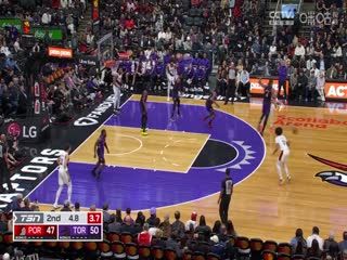 NBA常规赛 开拓者VS猛龙 20250404 海报