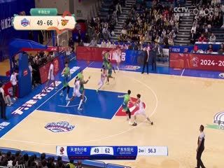 CBA常规赛第28轮 天津先行者VS广东东阳光 20250108 高清海报