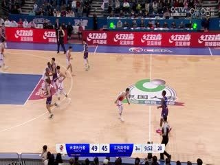 CBA常规赛第21轮 天津先行者VS江苏肯帝亚 20231225（张浩岳） 海报