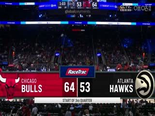 NBA常规赛 公牛VS老鹰 20241227 高清海报