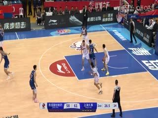 CBA常规赛第45轮 青岛国信制药VS上海久事 20250326 海报