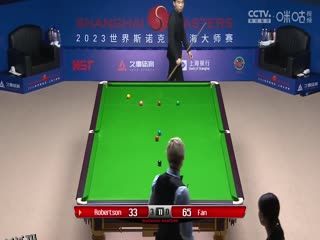 斯诺克 范争一1-6尼尔·罗伯逊 20230914（李照） 海报