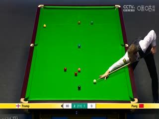 2023斯诺克英锦赛第一轮 贾德·特鲁姆普6-1庞俊旭 20231127 海报