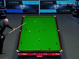 2023斯诺克苏格兰公开赛 约翰·希金斯4-0奥利弗·布朗 20231211 海报