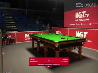 斯诺克 吉米·罗伯逊6-2安东·卡扎科夫 20230920 海报