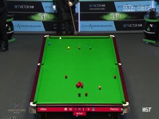 斯诺克 马克·艾伦3-4彼得罗夫 20231023 海报