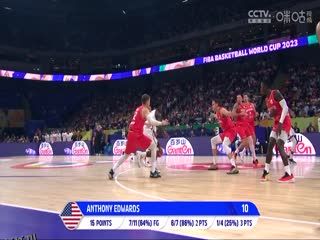 男篮世界杯 美国VS德国  20230908（陈广锐、苏坤雄） 海报