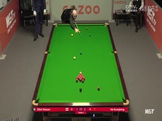 斯诺克 艾利奥特·斯莱瑟2-4贺国强 20230817 海报