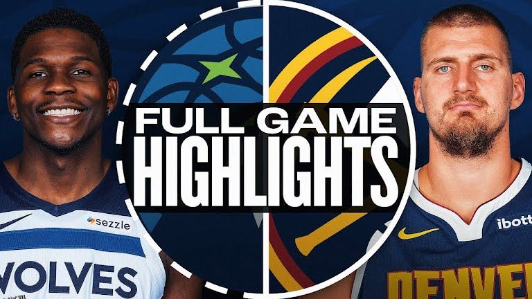 NBA季后赛 森林狼VS掘金 20240520 海报