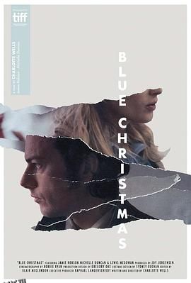 蓝色圣诞节 海报